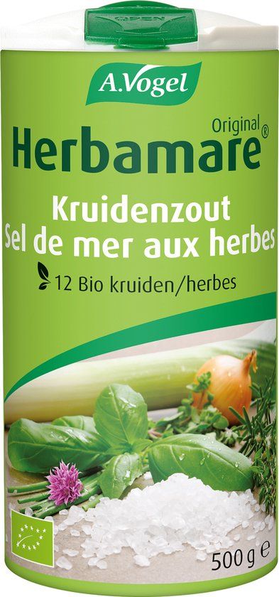 A.Vogel Herbamare Original Kruidenzout - 500g - Kruidenzout met 12 biologische kruiden en groenten