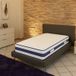 Provence Literie - Matelas 90x190 cm très épais 28,5 cm - Ferme - 7 zones de confort - Haute résilience - Confort optimal - Usage quotidien - Matelas Bleu