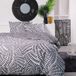 TODAY Ensemble de lit deux personnes - 240x200 cm - 100% Coton - Noir et Blanc