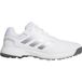 adidas Chaussures de golf pour hommes Traxion Response sans crampons, blanc/argent
