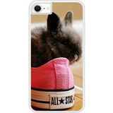 Apple Bedrukt siliconen hoesje compatibel met iPhone 8 Lapin allstar