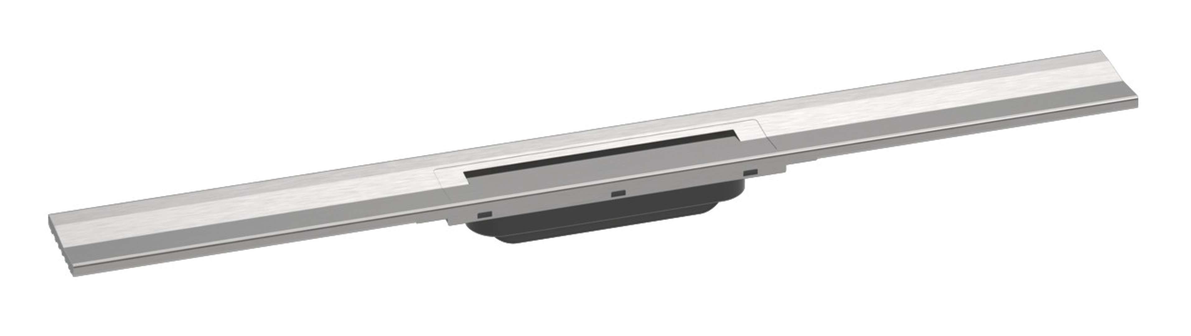 Hansgrohe RainDrain Flex - Douchegoot met rvs rooster 800 - Geborsteld rvs