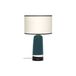 Lampe de table Maison Sarah Lavoine Sicilia en céramique bleue