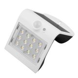 Matel Lampe murale LED solaire blanche avec détecteur, 2 W
