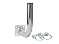 Balustrade houder L200 met 2 klemmen wandafstand 20cm