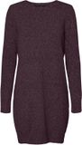 VERO MODA MATERNITY VMMDOFFY LS O-NECK DRESS GA NOOS Dames Jurk Winetasting L