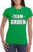 Bellatio Decorations Shoppartners Bv Sportdag team groen shirt dames XL
