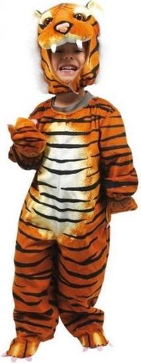 small Base Toys Tijger kostuum - Multicolor - Maat 92/98
