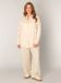 BASE LEVEL CURVY Yaella Shirts - Light Beige - maat X-0(44)
