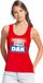 Bellatio Decorations Shoppartners Bv Rood Helemaal uit mijn dak singlet/ mouwloos shirt dames L