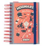 Grupo Erik Harry Potter 2024 Dagboek van dag tot pagina, januari 2024/december 2024-2024, planner met stickers en vak en bladwijzer - 2024 dagboek - Harry Potter-cadeaus