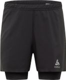 ODLO Zeroweight 2in1 Short 5'' Heren - Zwart - Maat S