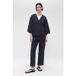 ZENGGI Fine Linen Visc Shirt Jacket Ardoise Taille: XS