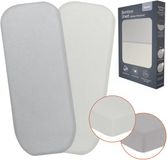 Lionelo Bamboe Hoeslaken 70x28 cm Set van 2 – voor wieg & reiswieg
