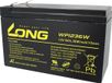 Long WP1236W Batterie au plomb 12 V 9 Ah Loodvlies (AGM)