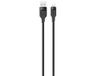 USAMS Lithe Serie Lightning Kabel - 1.2m - Zwart