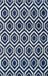 Safavieh Vloerkleed Essex wol Donkerblauw 152 x 244 cm