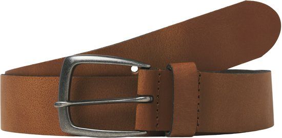 JACK & JONES JACMICHAEL Leren Riem Cognac Mannen 95 cm