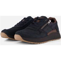 Rieker Rieker Sneakers blauw Suède