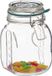 5five Weckpot/inmaakpot Jarro - 750 ml - glas - beugelsluiting - D12 x H16 cm