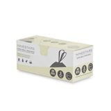 NINESTARS NSTB-3-30 Extra Sterke Witte Vuilniszak met Trekkoord Sluiting, 3 Gal. /12 L., 30 count