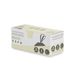 NINESTARS NSTB-3-30 Extra Sterke Witte Vuilniszak met Trekkoord Sluiting, 3 Gal. /12 L., 30 count