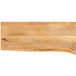 Manguier Plateau de table sur pied 90x30x2,5 cm Bois massif 816127