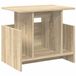 vidaXL TV-meubel 50 x 35 x 45 cm Sonoma eiken bewerkt hout