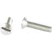 Vis à métaux inox A2 tête fraisée bombée TFB fendue M10x60 - 10 pièces