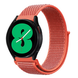 Samsung Sport Loop nylon bandje - Rood - Galaxy Watch 7 / Galaxy Watch FE - 40mm & 44mm