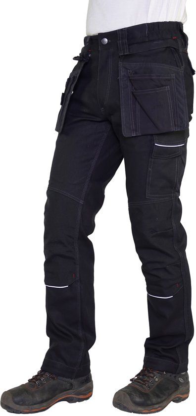 StÃ¸rvik WERKBROEK zwart - Tim - XS