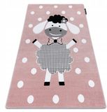 Kindertapijt F.H. KABIS Kinderkleed Petit Schapen 180x270 cm Roze