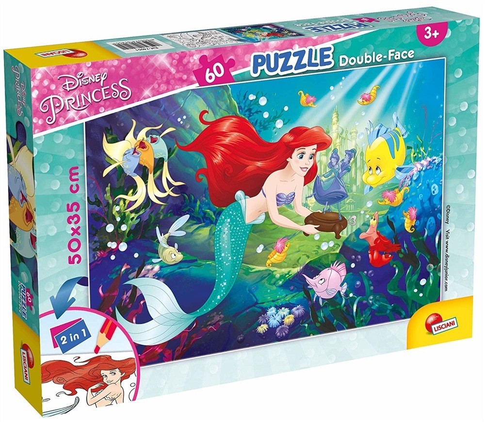 Lisciani Puzzle Df Plus 60 Little Mermaid