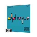 Thomastik Infeld Alphayue Cello-snaren van nylon D 1/2