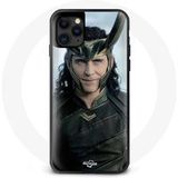 Maniacase Etui voor Iphone 12 Mini Loki Thor Ragnarok met Helm Seizoen 1