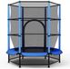 Trampoline Bolt Edge met veiligheidsnet - 140 cm - Blauw