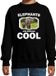 Bellatio Decorations Bol Dieren olifant met kalf sweater zwart kinderen - elephants are serious cool trui - cadeau olifant/ olifanten liefhebber - kinderkleding / kleding 170/176