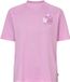 Casual VAUDE Casual shirt, fietsshirt, dames fiets-sport T-shirt, Korte mouw, raspberry, Maat 42