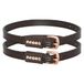 Imperial Riding Kids Sporenriem IRH Walker Glam, met Strass, 40,64 cm, Bruin-Bruin-Croco