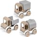 TOYS IN TRENDS Trampoline, Pan di Spagna, Wolken, Kinderauto's, Trio 41145