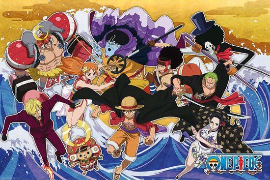 ABYSTYLE GB eye Poster One Piece - the Crew in Wano Country 91,5x61cm