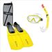 Abysstar Logo Snorkelset Geel EU 37-38