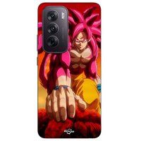 Maniacase Coque Pour Oppo Reno 12 5G Dragon Ball Daima GOKU transformation SSJ4