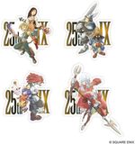 Square-Enix Final Fantasy IX Sticker Pack 25th Anniversary Patches & Stickers