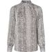ESMARA Chemisier pour femme, coupe ample avec ourlet arrondi. (Gris, 42)