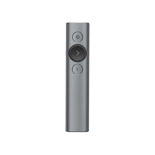 Logitech Spotlight Wireless Presentation Remote - Grey