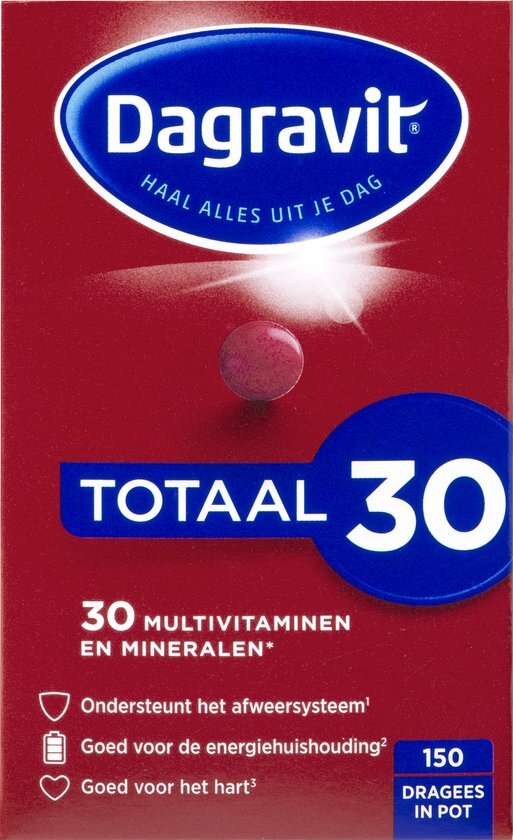 Dagravit Totaal Tabletten Dispenser Navulling 150st