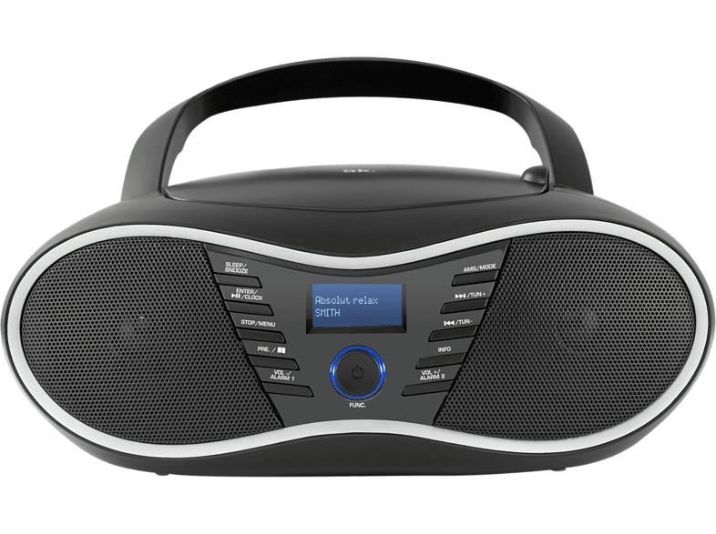 ok. Draagbare radio CD Bluetooth DAB+