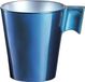 Luminarc Espresso kopje - donkerblauw - keramiek - 80 ml