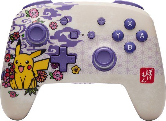 PowerA Geavanceerde Draadloze Controller voor Nintendo Switch - Pikachu Blossom